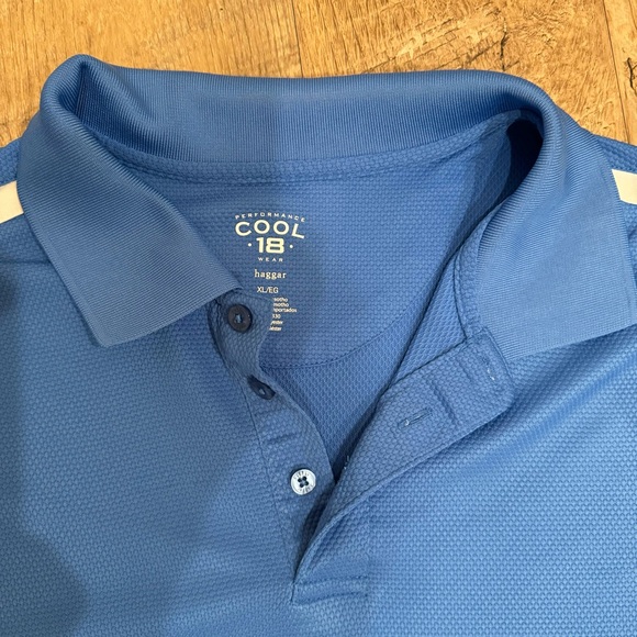 Haggar, Men’s Cool 18 performance polo, XL - Picture 2 of 5